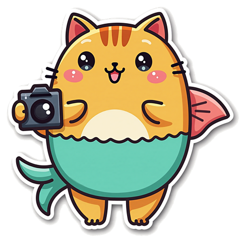 Catfish, the StrikeThePose AI coach mascot